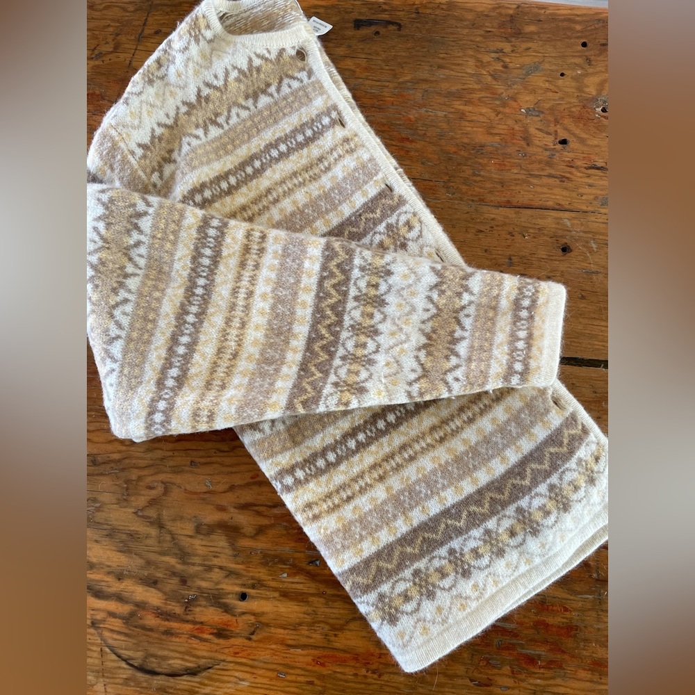 Gorgeous Vintage Neutral/Beige Pendleton Sweater
